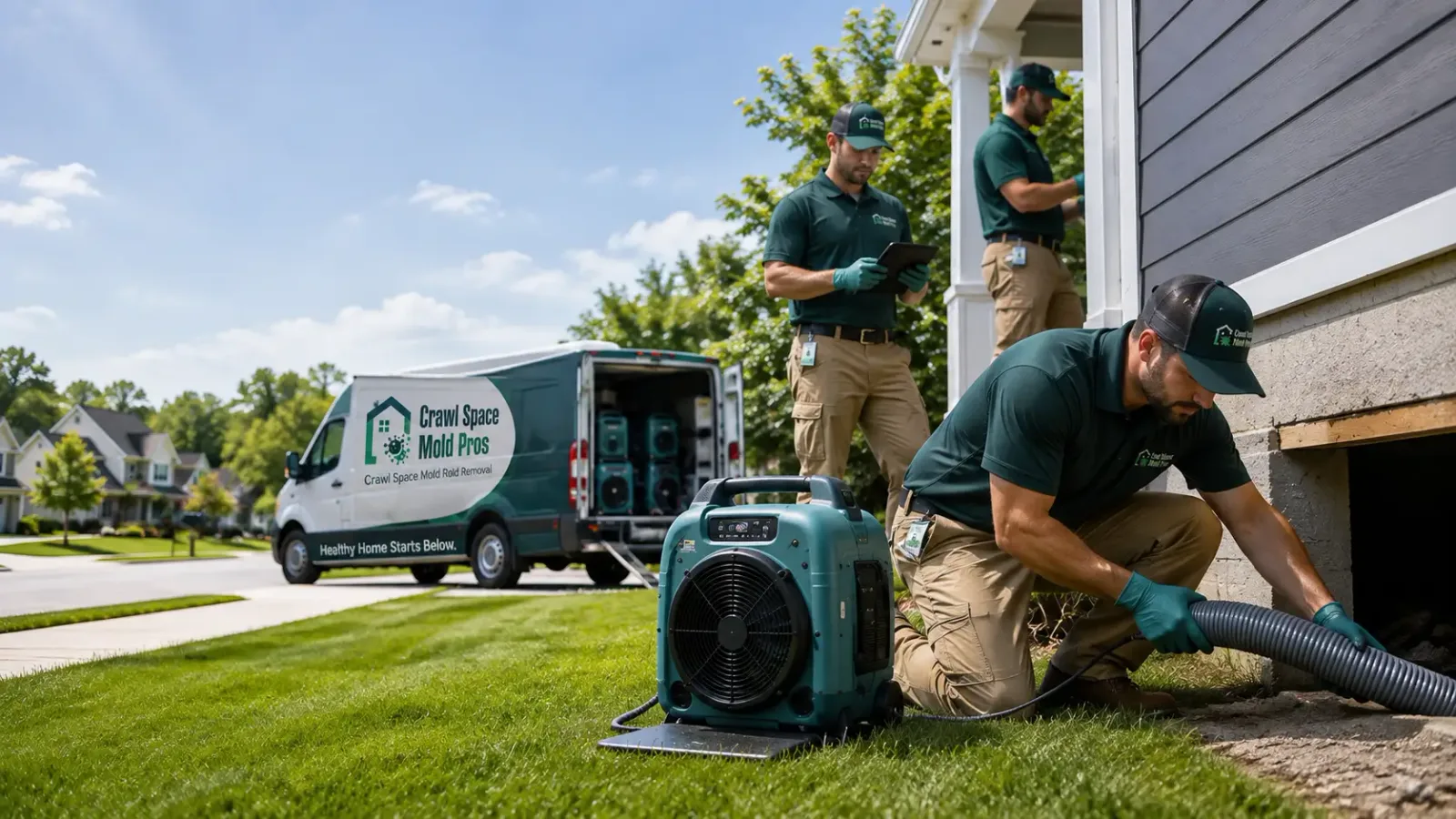 Crawl Space Mold Removal in Hillside, NJ